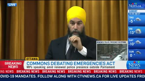 CANADA:HOUSE OF COMMONS DEBATES EMERGENCIES ACT