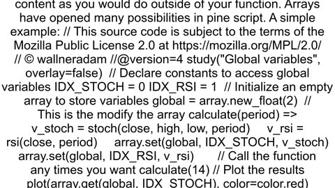 How to Change global variable from function in pine script