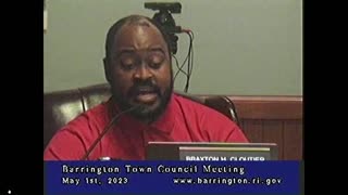 Democrat Town Councilor Hot Mic in Barrington, RI (Grass Roots)