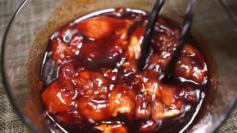 Easy Char Siew Chicken Roast | Chinese style red honey bbq chicken-1