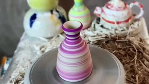 Handmade Mini Pottery Creation