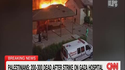 Gaza Hospital Bombing Kills Hundreds