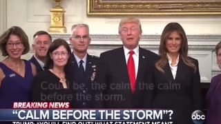 ABC News President Trump Calm before the storm