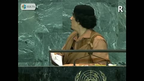 ♦Libya's Leader Speaks Out