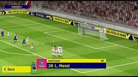 Leo messi brilliant free kick