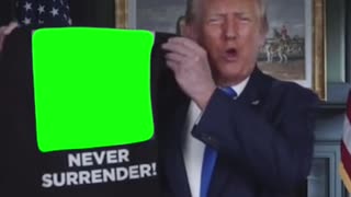 Trump Shirt | Green Screen