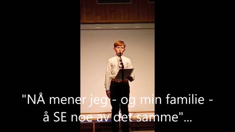 Nor på avslutning 7. klasse, Mellom Nes skole 09.06.2022. CENSORED by YouTube!