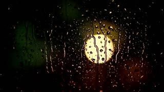 Raining at night relaxing video to help people relax & sleep 8hrs sleep