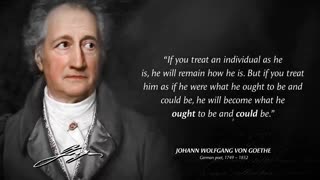 Johann Wolfgang von Goethe's Quotes which are better known in youth to not to Regret in Old Age
