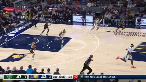 BUCKS at PACERS - FULL GAME HIGHLIGHTS