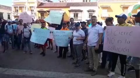 Protesta operadores turísticos