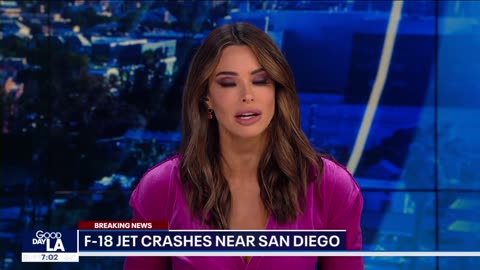 F-18 jet crashes near San Diego