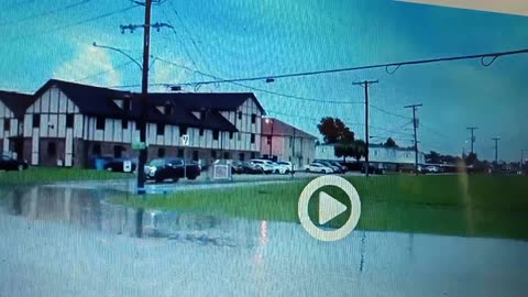 Intentional flooding of a community