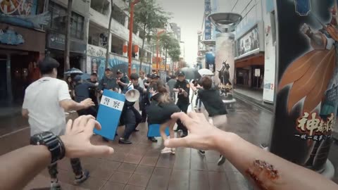 Zombie with a GoPro