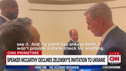 Speaker McCarthy declines Zelensky’s invitation to Ukraine