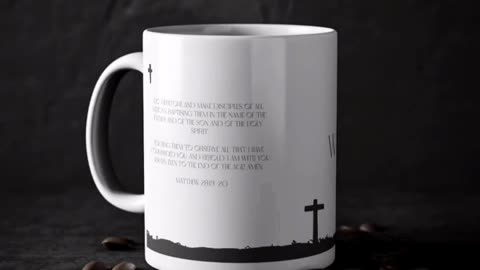 Coffee Mug Christian Mug | White | I Am Always With You | Ceramic Mug