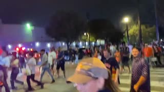 Astros fans celebrate World Series win in Houston
