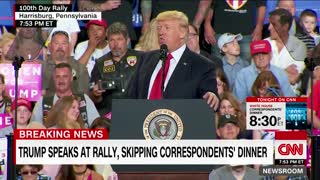 President Trump feels the same about the WH correspondents dinner