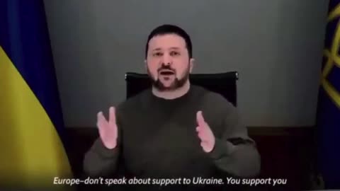 Zelenskyy Claims Ukraine Is Fighting For The World, Demands More Money
