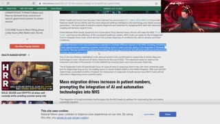 AI VAX BOTS ARE HERE! - NHS Funds AI That TRACKS & Diagnoses People! - ALL Part Of Great Reset PLAN!