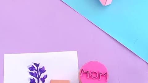 You should try it 💜 / DIY cute Stamp 🥰🥰