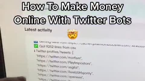 How to make get money with Twitter Bots
