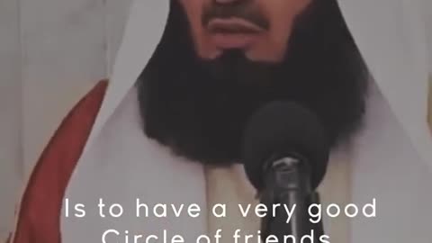 Friendship Of Allah || Mufti menk's short Speech About Friends