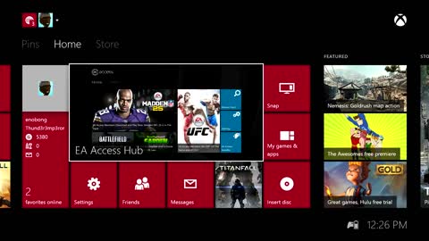 EA Access HUB review for Xbox One