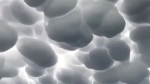 Mammatus clouds in Argentina