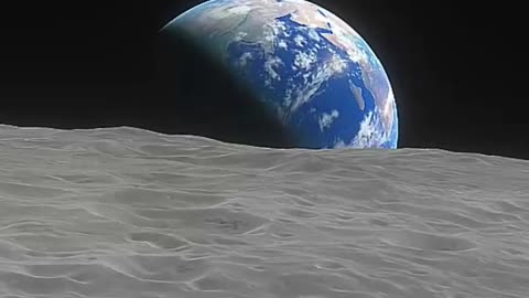 Earth From Moon | Earthrise # Shorts