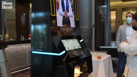 Meet Cecilia, The World’s First Interactive Robotic Bartender