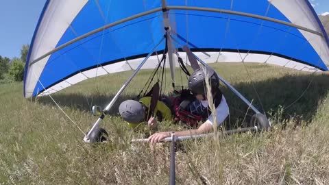 Hang Gliding from Lookout Mountain in Golden Colorado