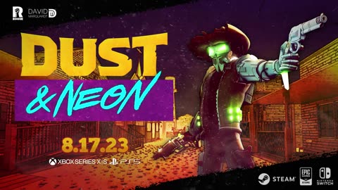 Dust & Neon - Official PlayStation and Xbox Release Date Announcement Trailer