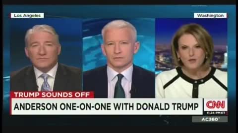 Donald Trump Interview with Anderson Cooper on - AC360 - July 8 - 2015