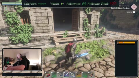 Enshrouded | time for a new game?!?!? | 100 follower giveaway | Road to 100 followers 64/100