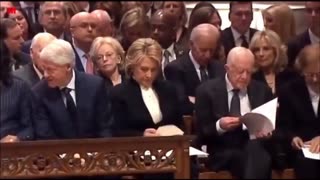 What Were in the Envelopes at the Bush Funeral?