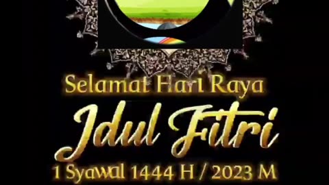 Selamat hari raya idul Fitri 144 H/2023 M