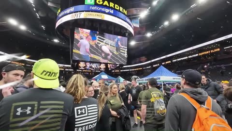 Ran Inside TD Garden for The BFit Challenge 2024!