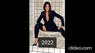 Sandra Bullock in 1990 and now in 2022