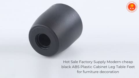 Hot Sale Factory Supply Modern cheap black ABS Plastic Cabinet Leg