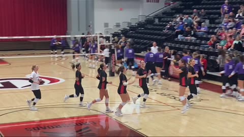 Motivational volleyball video. What would you do if you were serving and the score was 26-25?