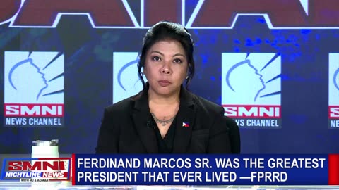 Ferdinand Marcos Sr. was the greatest president that ever lived —FPRRD