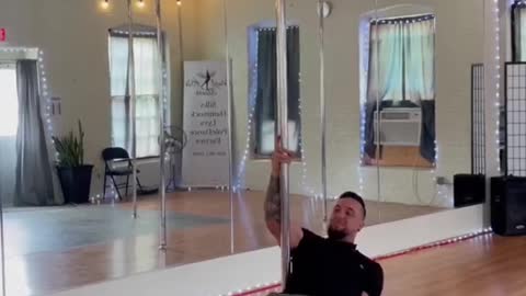 New trick I learned while trying pole fitness. What you guys think