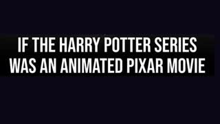 If Harry Potter Had Been an Animated Movie: The Characters | PIXAR MOVIE #shorts #short #shortvideo