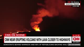 Incredible video shows world's largest active volcano erupting