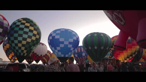 Visit the Hot Air Balloon Festival in Albuquerque