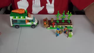 Unboxing Lego 60345 Farmers Market Van