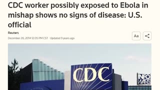 FDA Inserts Don't Lie: Colorado Ebola Psyop Exposed