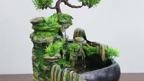 Office Tabletop Ornaments Desktop Flowing Water