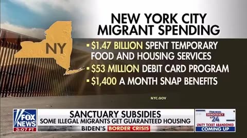 These are YOUR tax dollars... all being spent on illegal immigrants!!